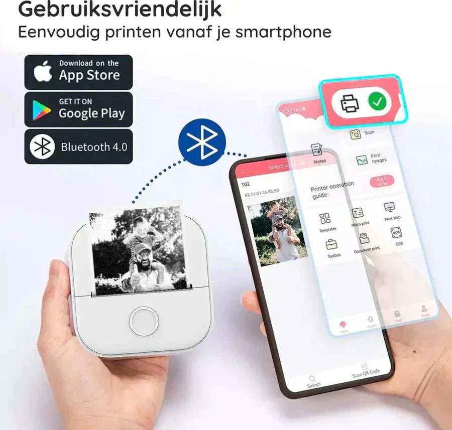 MiniPrinter™ | Afdrukken zonder grenzen!