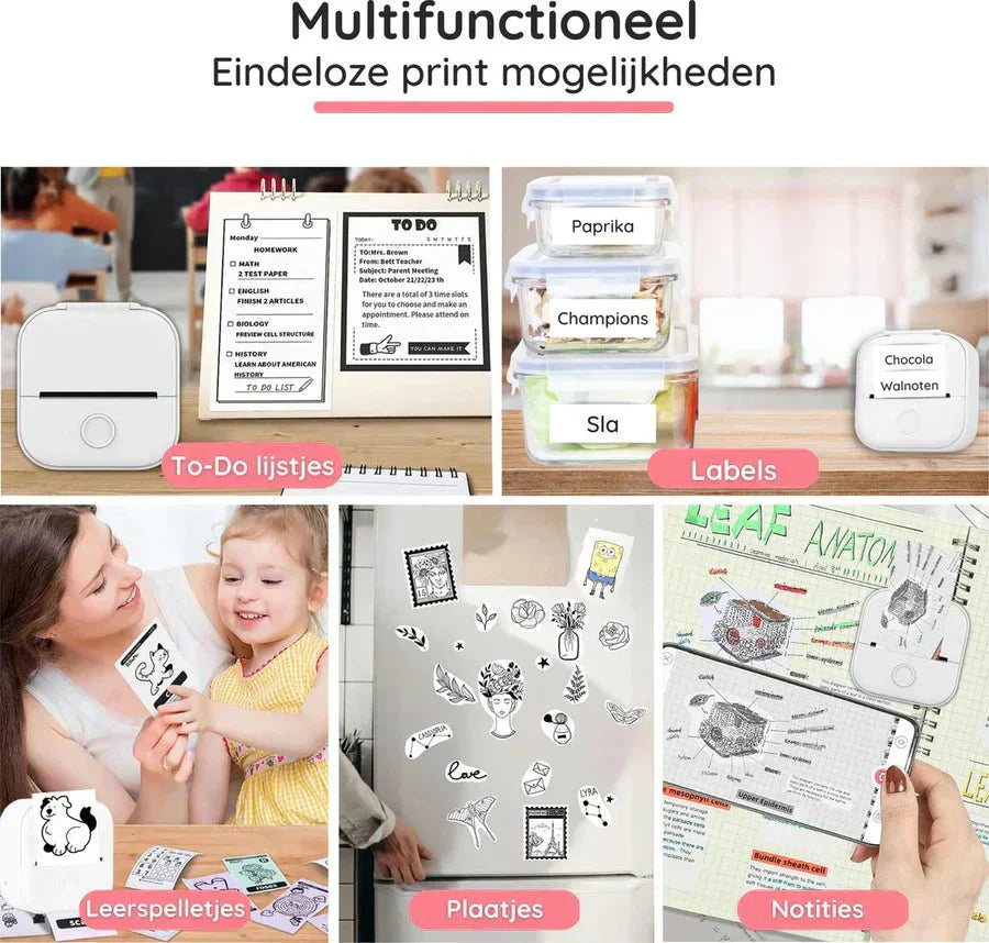 MiniPrinter™ | Afdrukken zonder grenzen!