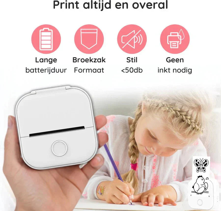 MiniPrinter™ | Afdrukken zonder grenzen!