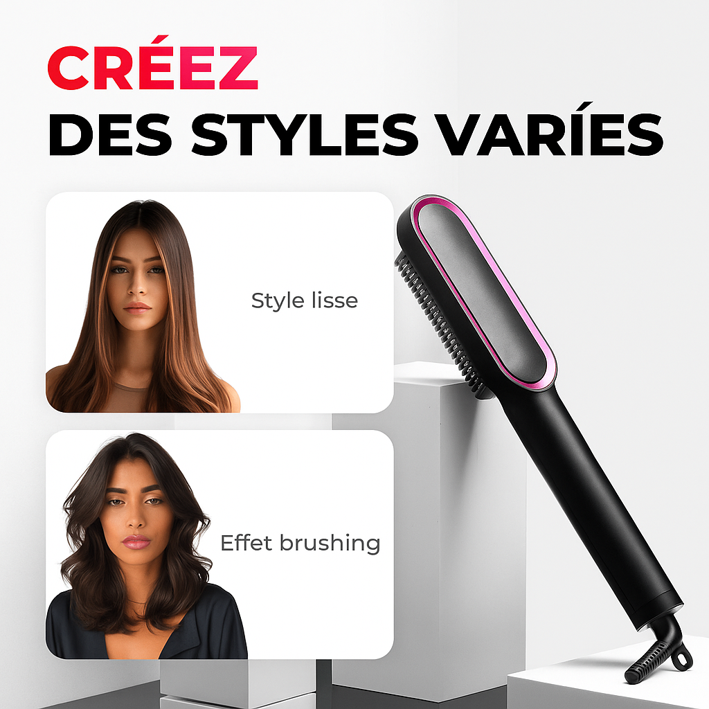 SoftBrush™ | Zijdezacht haar in seconden