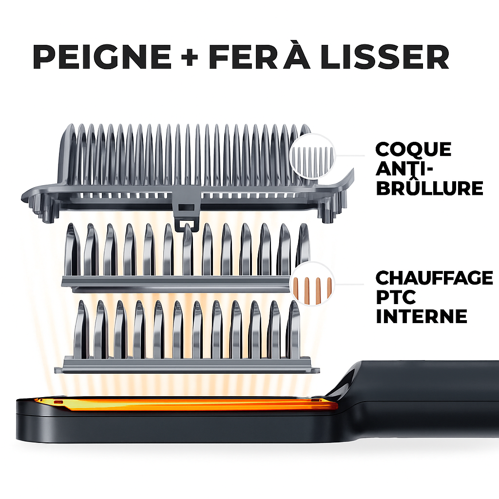 SoftBrush™ | Zijdezacht haar in seconden