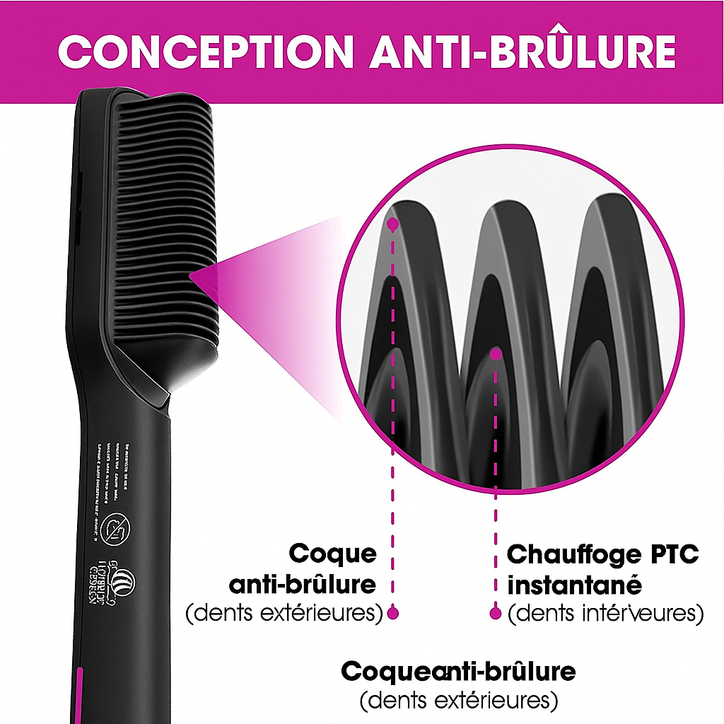 SoftBrush™ | Zijdezacht haar in seconden