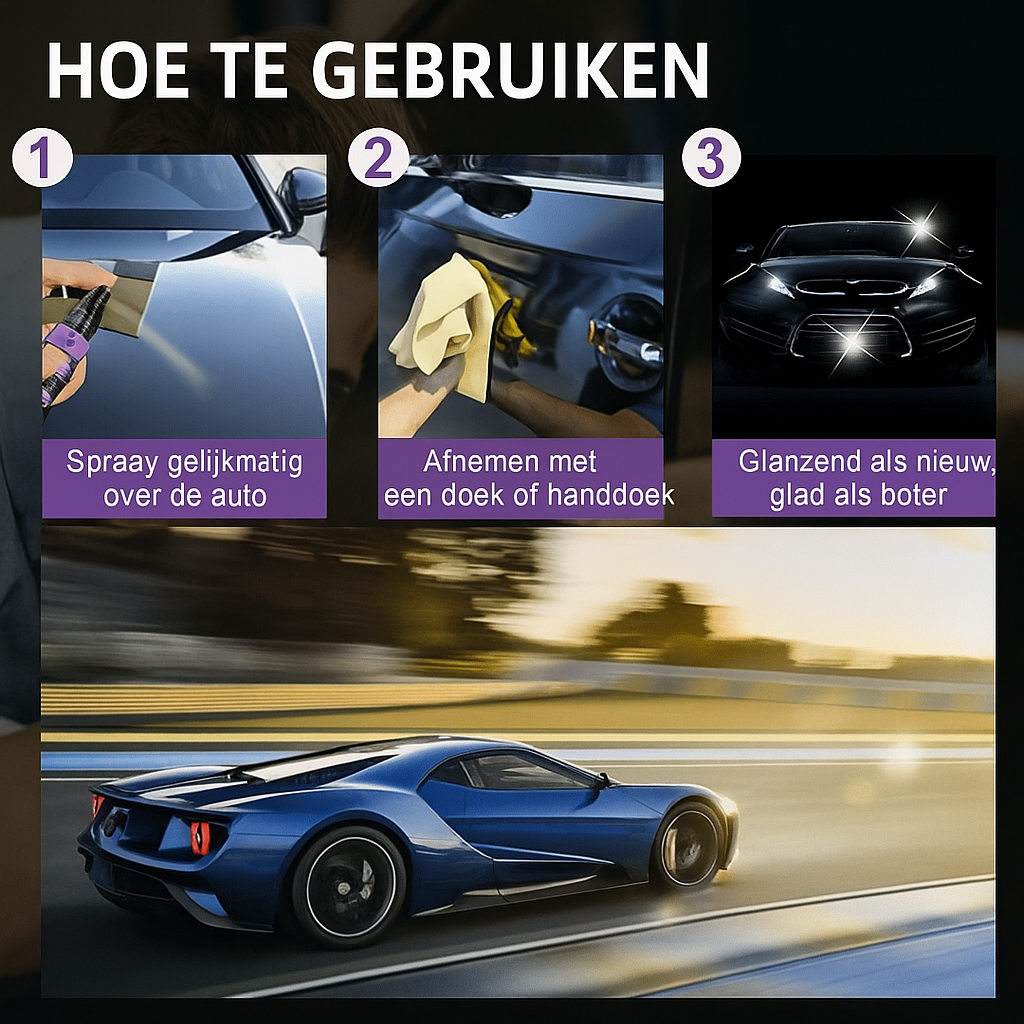 NanoSpray™ | Bescherm je auto tegen krassen