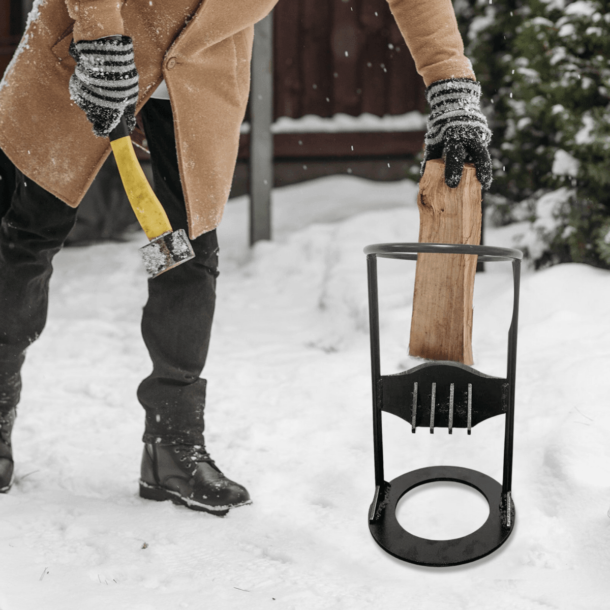 SwiftSplit™ | Drie keer sneller hout hakken!
