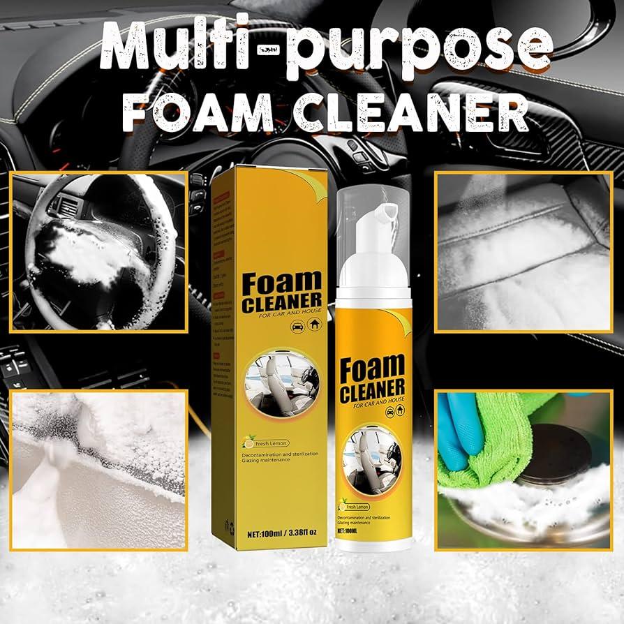 FoamClean™ | Zeg vaarwel tegen wrijven en hallo tegen onberispelijke netheid