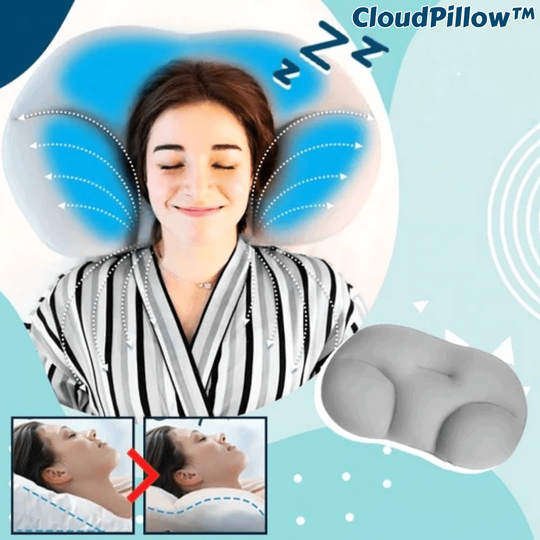 CloudPillow™ | Ultiem comfort bij nekpijn