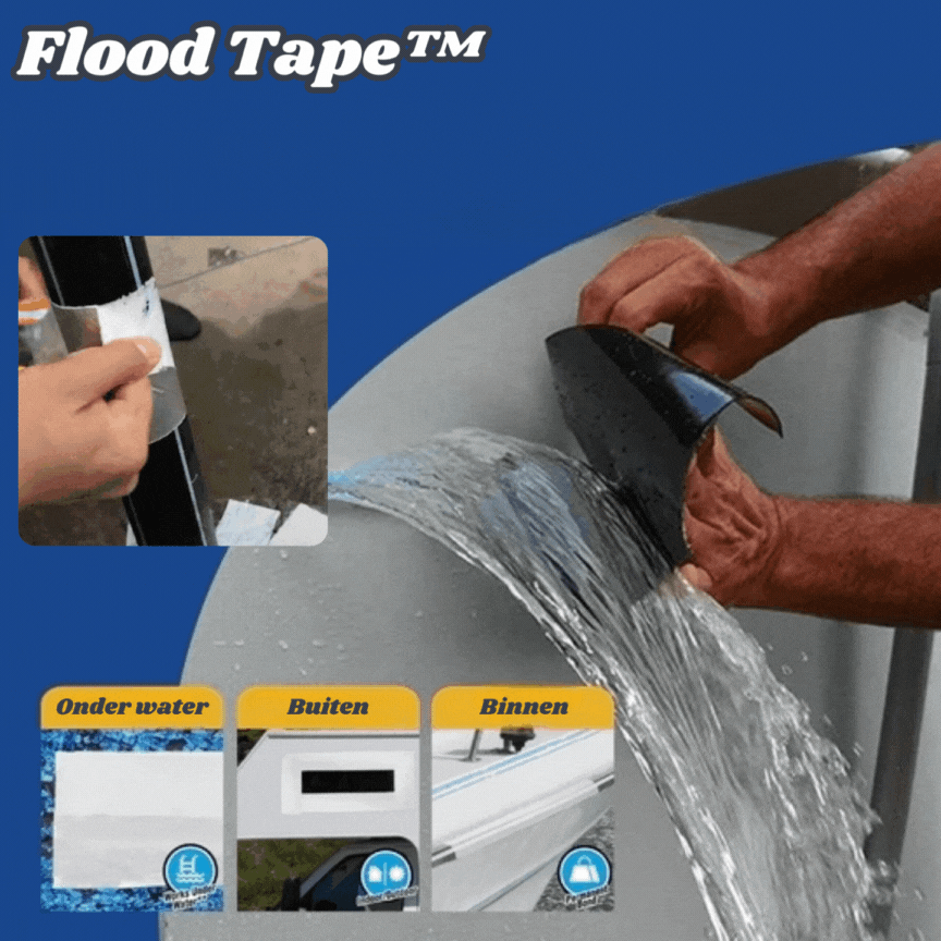 FloodTape™ | Bescherm je ruimte met vertrouwen