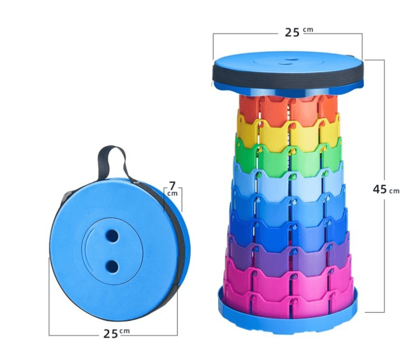 SnapSeat™ | Compact opvouwbaar krukje