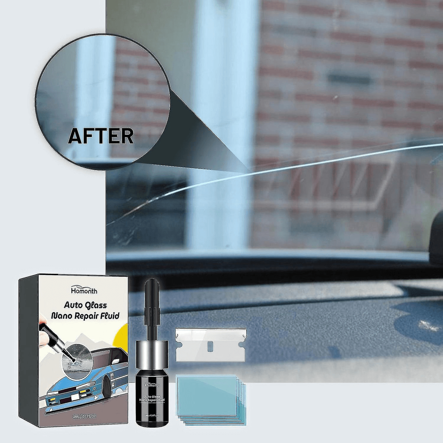 WindowFix™ | Moeiteloze glasreparatie