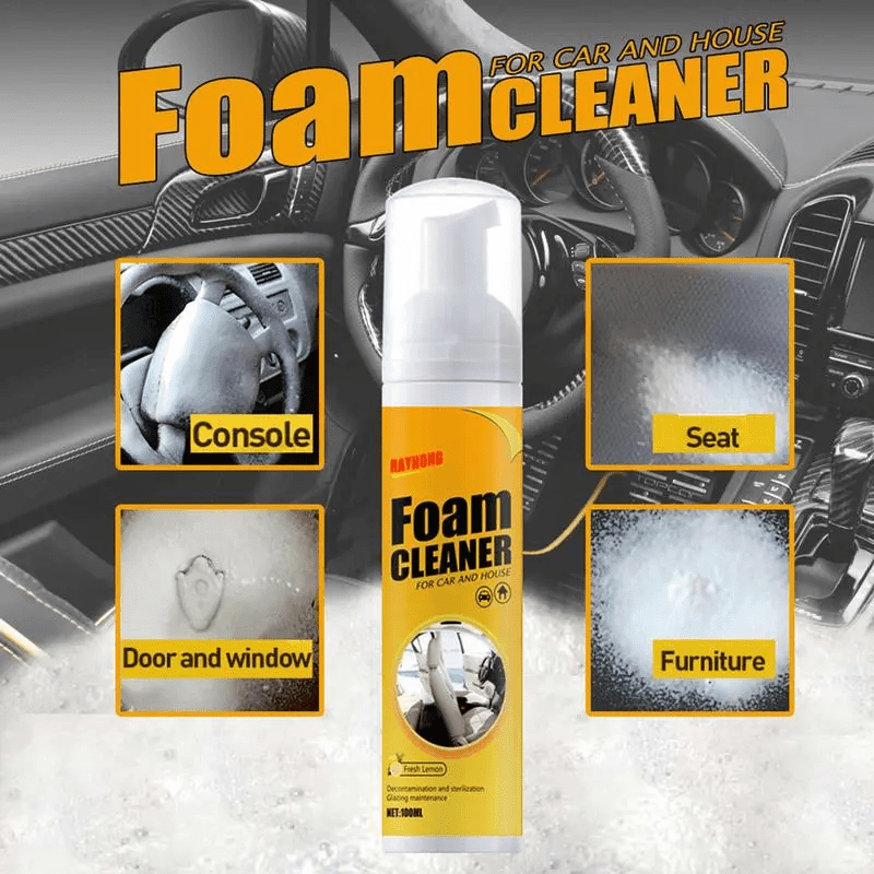 FoamClean™ | Zeg vaarwel tegen wrijven en hallo tegen onberispelijke netheid