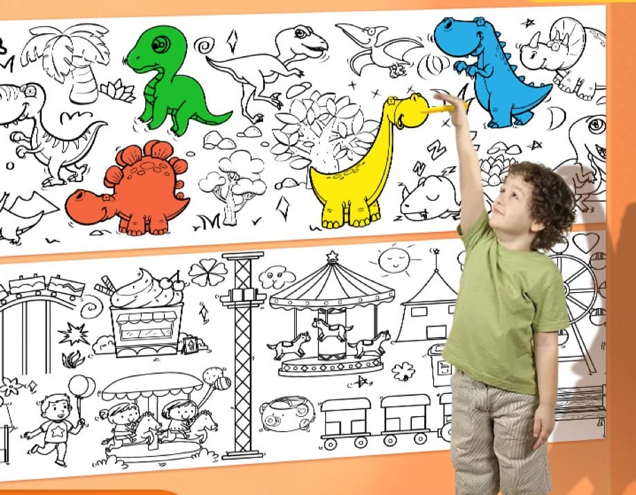 ArtRoll™ | Stimuleer de creativiteit van kinderen