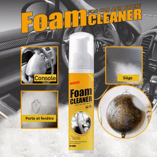 FoamClean™ | Zeg vaarwel tegen wrijven en hallo tegen onberispelijke netheid
