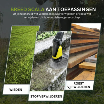 WeedWhirl™ | Maak je tuin moeiteloos onkruidvrij!